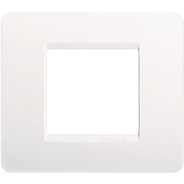 Placa embellecedora Màtix de color Blanco - 2mod