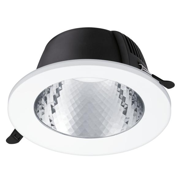 Downlight empotrado Ledinaire -  Downlight/spot/floodlight -  Consumo de energía: 24 W -  Temperatura de color correlacionada (Nom): 4000 K