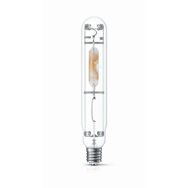 Halogenuros HPI-T Pro -  Halogen metal halide lamp without reflector -  Consumo de energía: 990 W -  Temperatura de color correlacionada (Nom): 4300 K