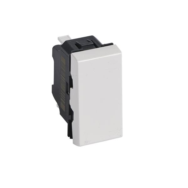Conmutador Mosaic EasyLed - 1mod - 10AX - Blanco
