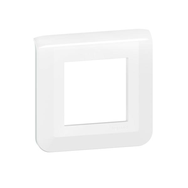 Placa Mosaic - 2mod - Blanco