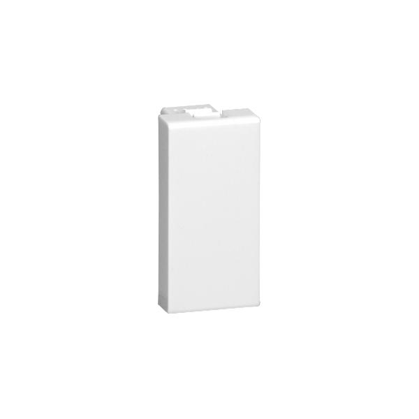 Tapa ciega Mosaic - 1mod - Blanco