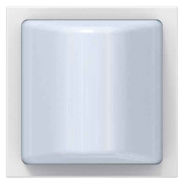 Piloto Verde Mosaic - 12 - 24V~ - 2mod - Blanco