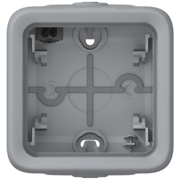 Caja con conos Plexo modular - 1 elemento - Gris