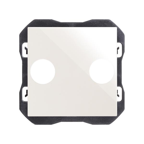 Tapa para toma de señal R-TV+SAT blanco Simon 270