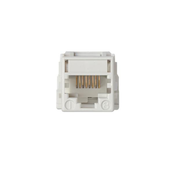 Conector informático RJ45 Systimax® de categoría 5e UTP blanco Simon 75