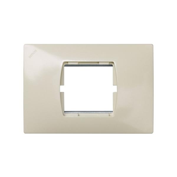 PLACA AMERICANA SIMON 27 123x85mm MARFIL