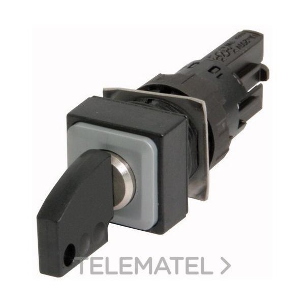 SELECTOR DE LLAVE Q18S3R CON 3 POSICIONES FIJO