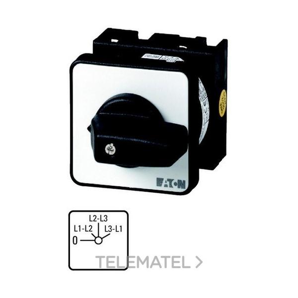 INTERRUPTOR LEVAS 20A MONTAJE EMPOTRAR T0-2-15920/E