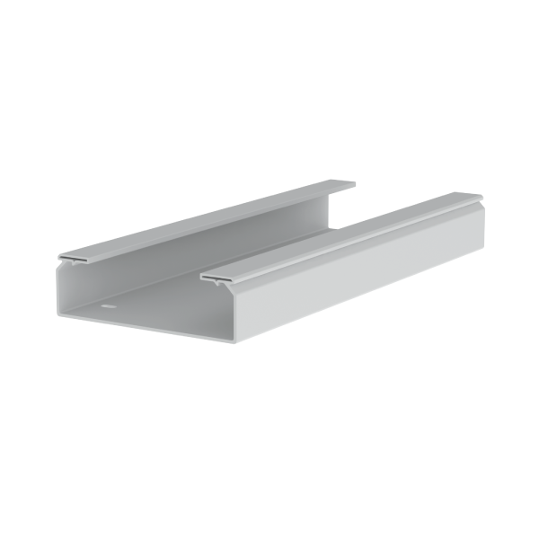 Bandeja aislante lisa de 60x200 mm Unex en U23X color gris