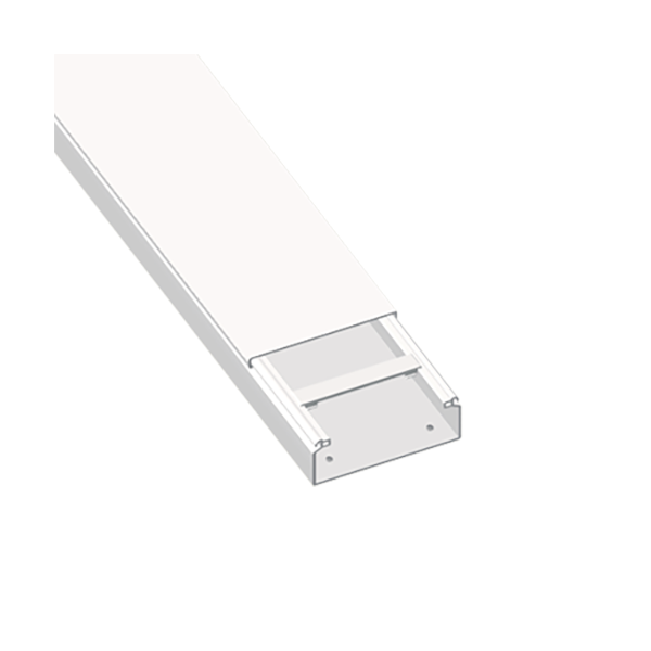 Canal para aire acondicionado 40x90 mm Unex en U23X color blanco