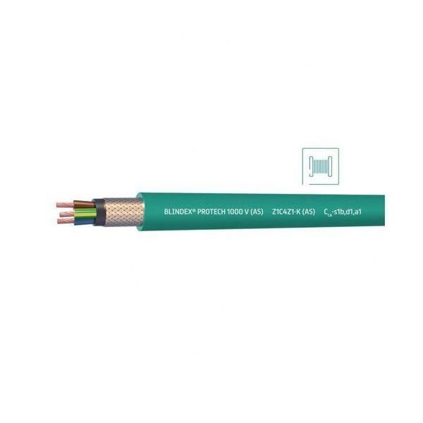 CABLE BLINDEX PROTECH 1000V (AS) Z1C4Z1-K (AS) 4G2,5 (SE SUMINISTRA EN BOBINA)