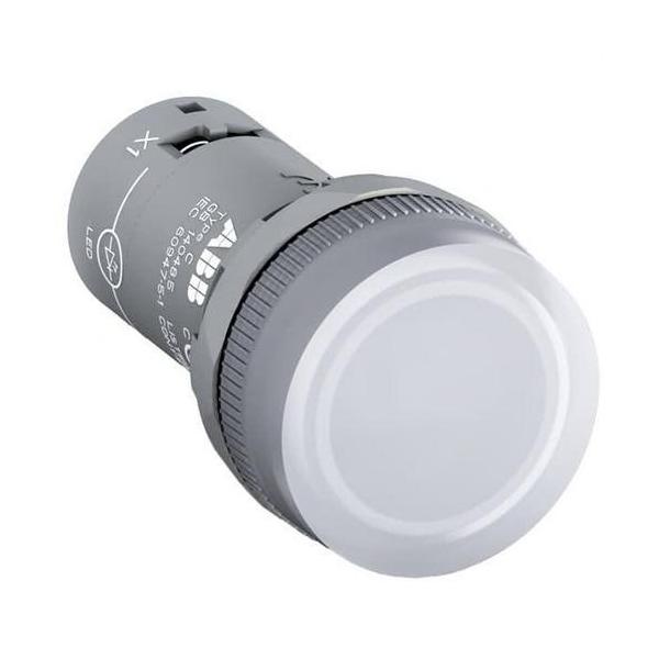 PILOTO COMPACTO BLANCO LED 230V AC