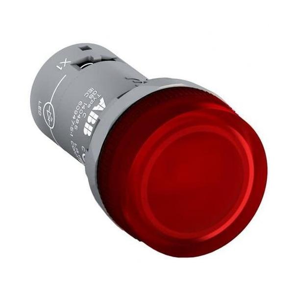 PILOTO COMPACTO ROJO LED 230V AC