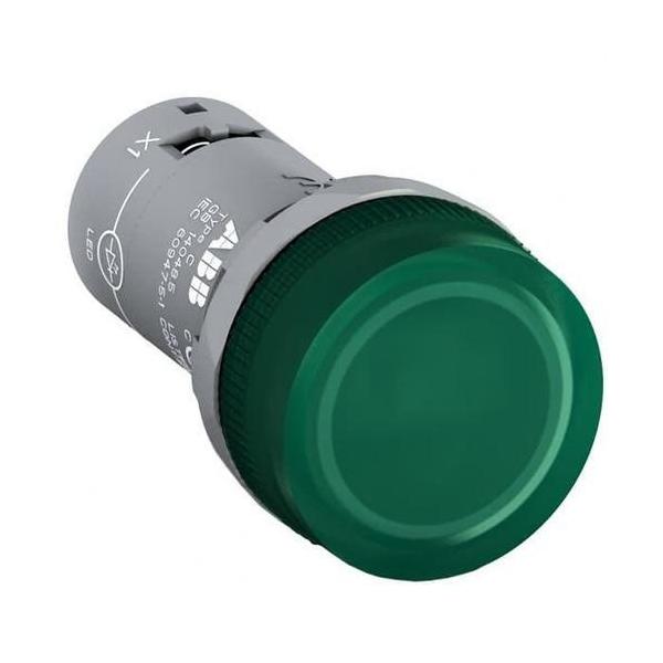 PILOTO COMPACTO VERDE LED 230V AC