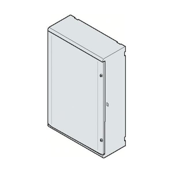 ARMARIO DISTR.GEMINI IP66 PTA.OPC.To.1 GCL.RAL 7035