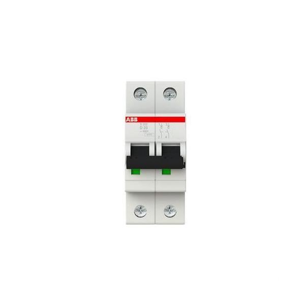 INTERRUPTOR AUTOMTICO S202-D20 2P 20A D 10kA