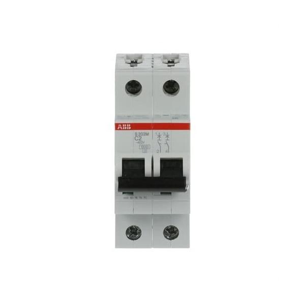 INTERRUPTOR AUTOMTICO S202M-C2 2P 2A C 15kA