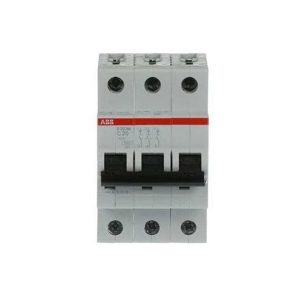 INTERRUPTOR AUTOMTICO S203M-C20 3P 20A C 15kA