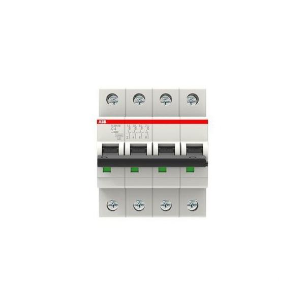 INTERRUPTOR AUTOMTICO S204M-C4 4P 4A C 15kA