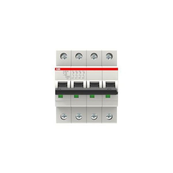 INTERRUPTOR AUTOMTICO S204M-C10 4P 10A C 15kA