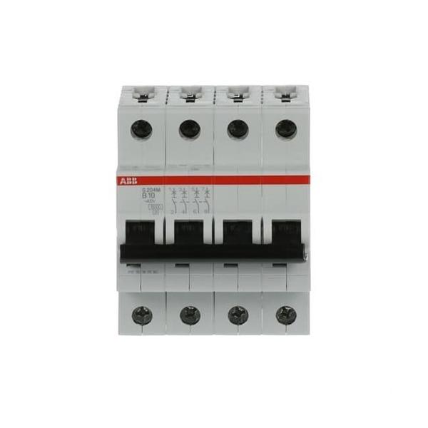 INTERRUPTOR AUTOMTICO S204M-B10 4P 10A B 15kA