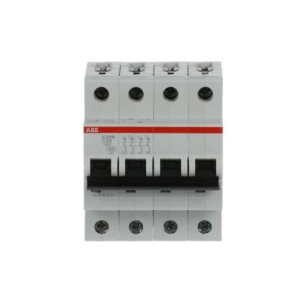 INTERRUPTOR AUTOMTICO S204M-C25 4P 25A C 15kA