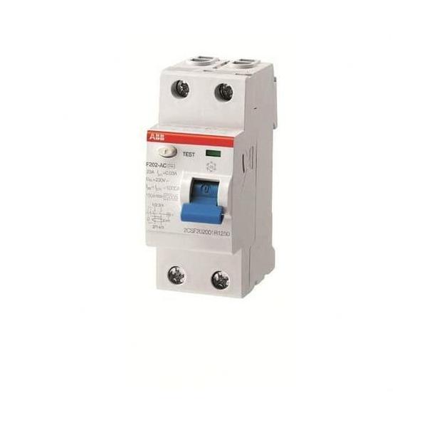 INTERRUPTOR DIFERENCIAL RESIDENCIAL/TERCIARIO F202AS-40/0,3 2P 40A S 300mA