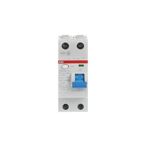 INTERRUPTOR DIFERENCIAL RESIDENCIAL/TERCIARIO F202AS-63/0,3 2P 63A S 300mA