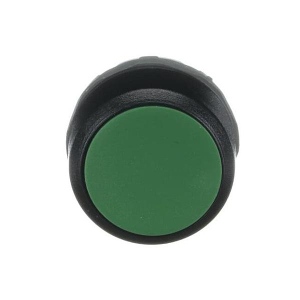 PULSADOR VERDE RASANTE MP1-10G OPACO