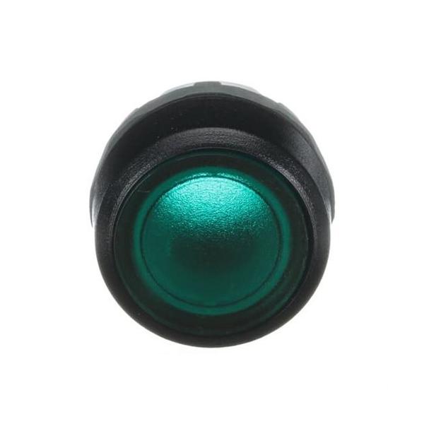 PULSADOR VERDE RASANTE MP1-11G LUMINOSO