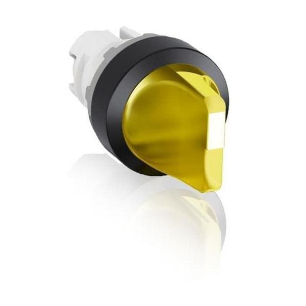 SELECTOR LUMINOSO AMARILLO CORTO 2 POSICIONES M2SS1-11Y