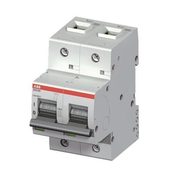 INTERRUPTOR AUTOMÁTICO S802B-C80 2P 80A CURVA C 16kA