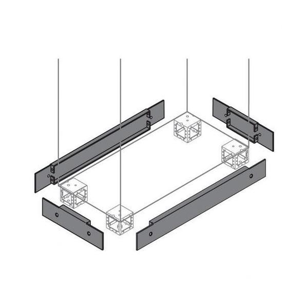 TAPA ZCALO CHAPA 100x600mm PARA ARMARIO AM2