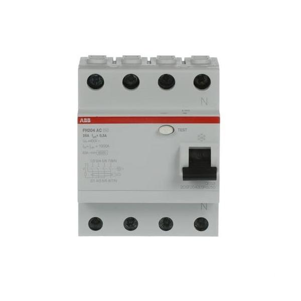 INTERRUPTOR DIFERENCIAL RESIDENCIAL FH204AC-25/0,3 4P 25A CA 300mA