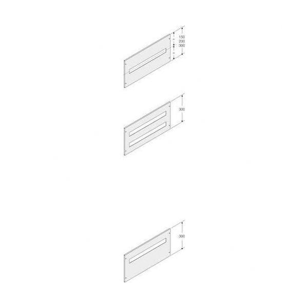 PANEL 24x2 MDULOS DIN 300x600mm