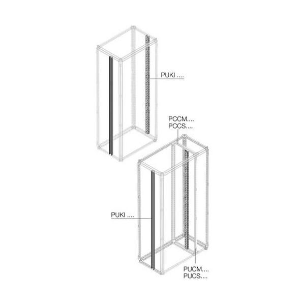 PANEL 36x2 MDULOS DIN 300x800mm