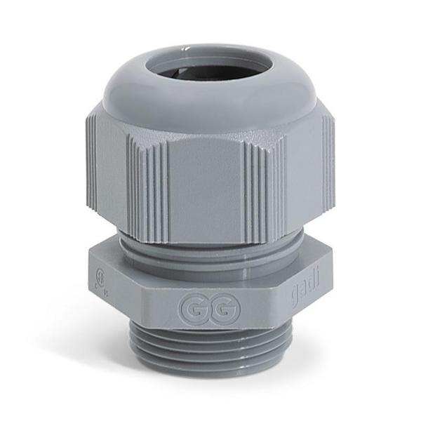 PRENSAESTOPAS GADI POLIAMIDA HEXAGONAL Pg13,5 GRIS