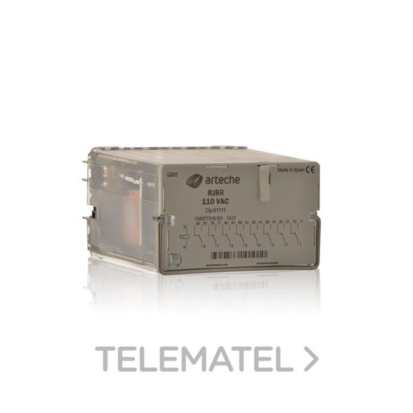 RELÉ AUXILIAR RJ-8R 125V DC