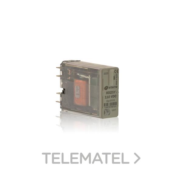 RELÉ AUXILIAR RD-2SY 125V DC CARACTERÍSTICAS SÍSMICAS