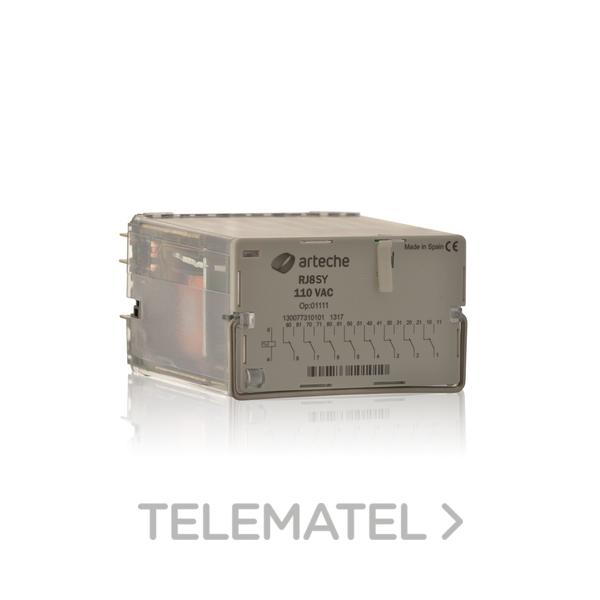 RELÉ AUXILIAR RJ-8SY 125V DC CARACTERÍSTICAS SÍSMICAS