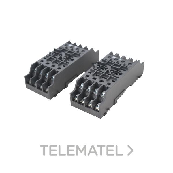 BASE TOMA DELANTERA TORNILLO PARA RELÉ RF/VDF/TF/TDF/BF