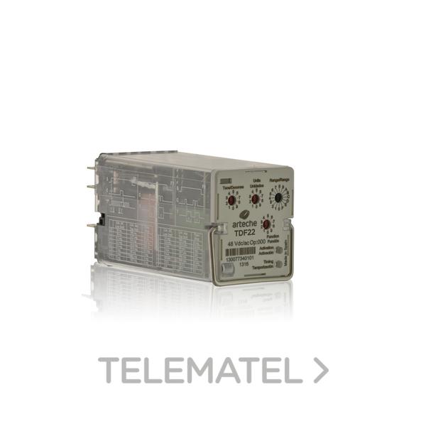 RELÉ AUXILIAR TDF-22 125V DC