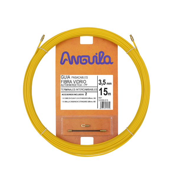 Pasacables Int. Fibra Autoen. 3,5mm 15m