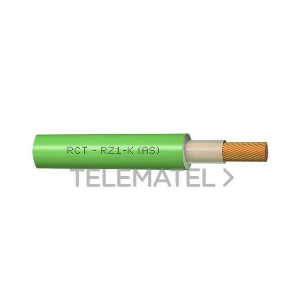 CABLE LIBRE DE HALGENOS RZ1-K 0,6/1Kv (AS) 12G1,5 VERDE (BOBINA)