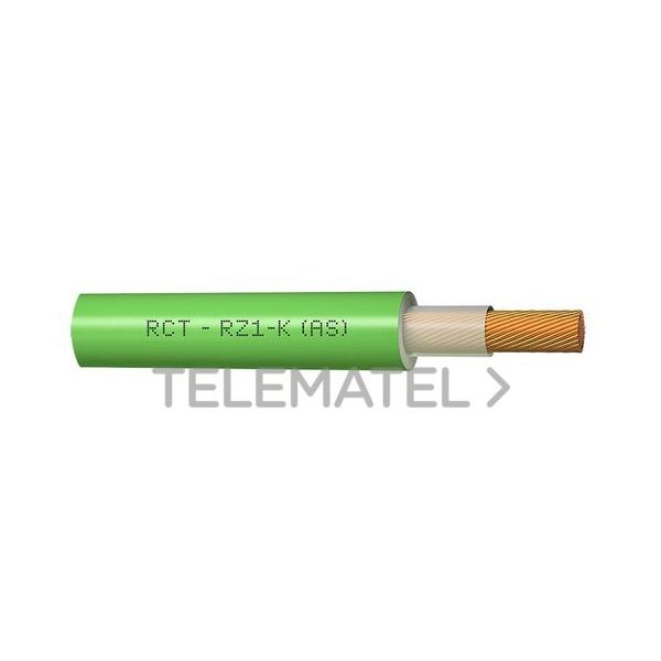 CABLE LIBRE DE HALGENOS RZ1-K 0,6/1Kv (AS) 14G1,5 VERDE (BOBINA)