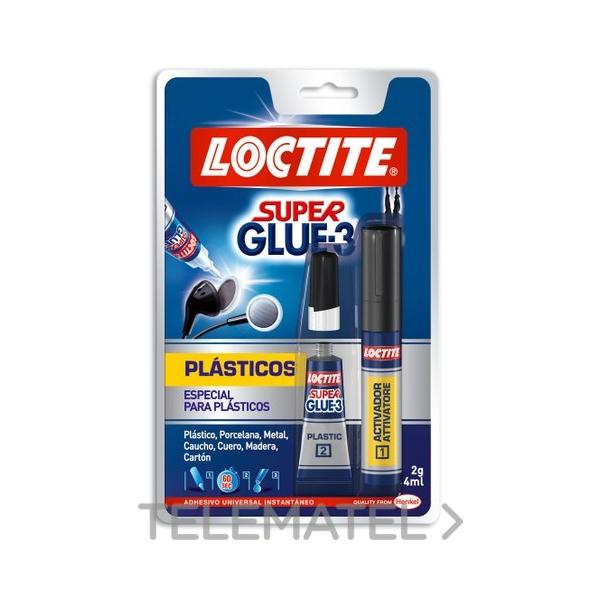 ADHESIVO INSTANTNEO LOCTITE SUPERPLATICS