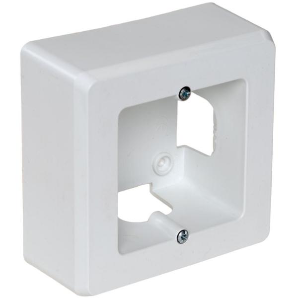 ZCALO SUPERFICIE CON 1 ELEMENTO 94x96x43mm BLANCO