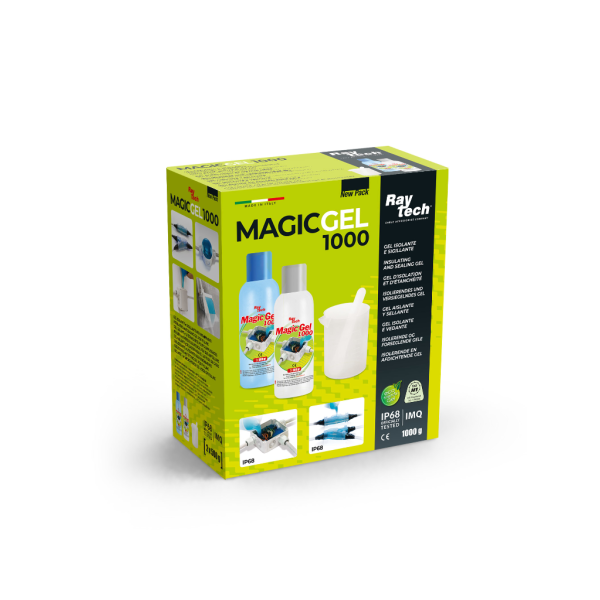 MAGIC GEL 1000 Bicomponente en 2 botellas de 500cc (total 1 litro)