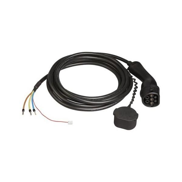 CABLE DE REPUESTO SER-TAC TERRA AC T2 5m 1P 32A NEGRO